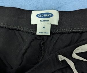 Black Maternity joggers